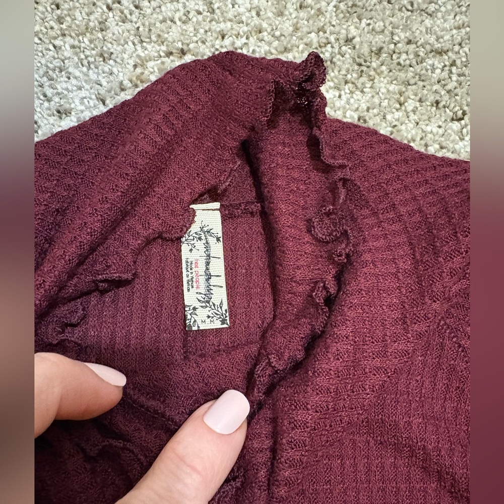 NWOT Free People Intimately Make it Easy Thermal - Picture 3 of 3